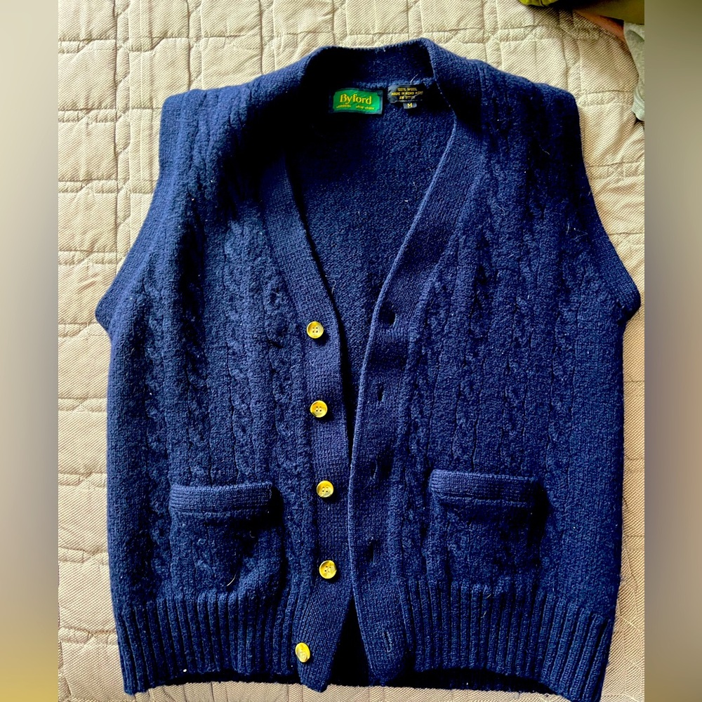 Wool vest